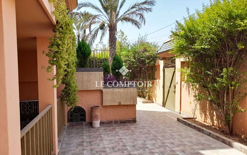 Le Comptoir Immobilier Agence Immobiliere Marrakech Appartement Etage Villa Semlalia Location Marrakech Terrasse 2