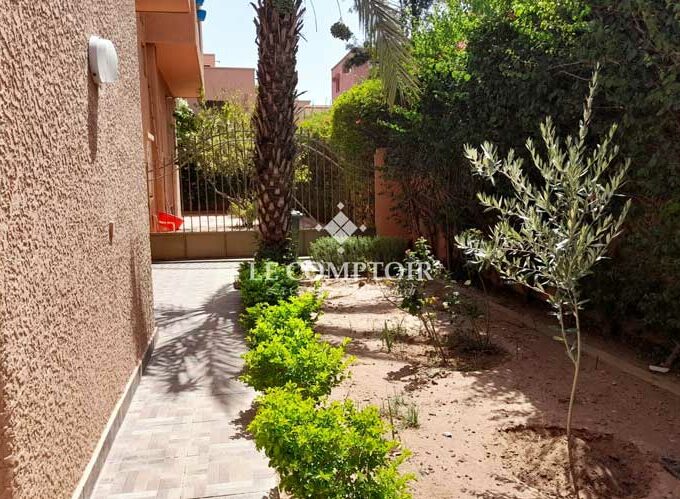 Le Comptoir Immobilier Agence Immobiliere Marrakech Appartement Etage Villa Semlalia Location Marrakech Terrasse 4