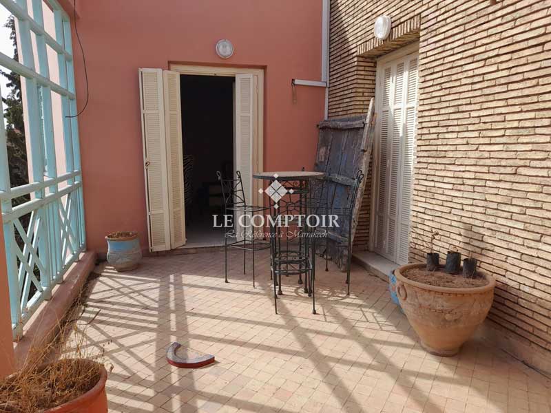 Le Comptoir Immobilier Agence Immobiliere Marrakech Location Appartement Hivernage Piscine Jardin Terrasse 8