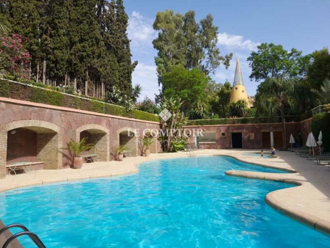 Le Comptoir Immobilier Agence Immobiliere Marrakech Location Appartement Hivernage Piscine Jardin Terrasse 9