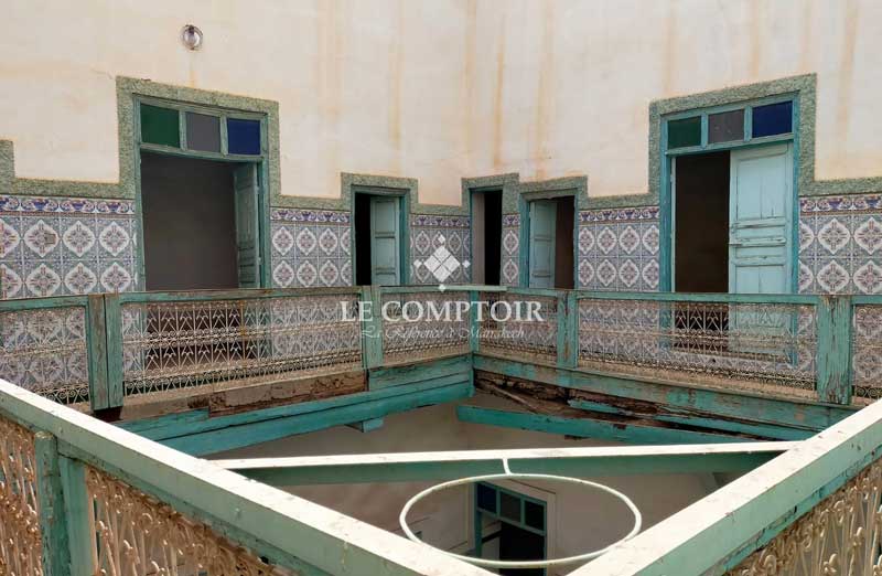 Le Comptoir Immobilier Agence Immobiliere Marrakech Vente Riad A Renover Marrakech Patio Medina Bab Doukkala 9