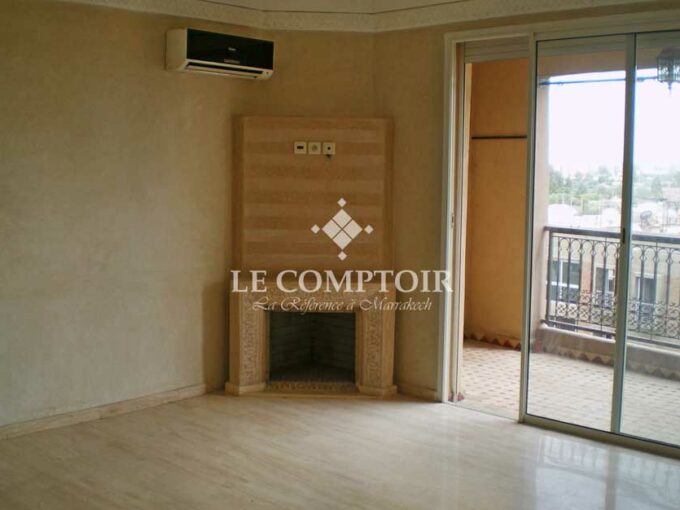 Le Comptoir Immobilier Agence Immobiliere Marrakech Location Appartement Camp El Ghoul Terrasse