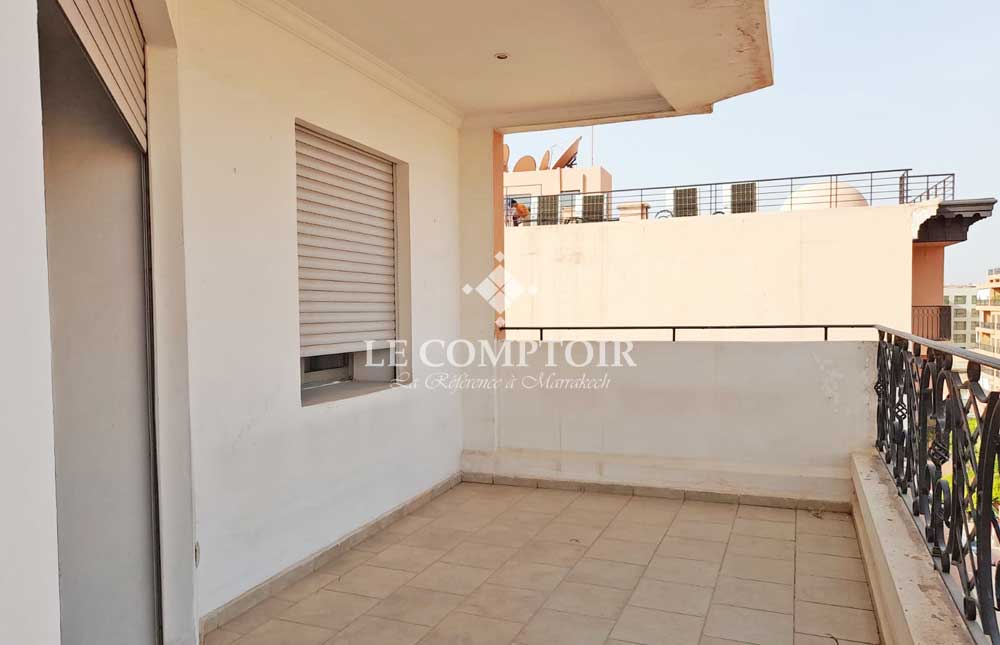 Le Comptoir Immobilier Agence Immobiliere Marrakech Location Gueliz Appartement Vide Terrasse 16