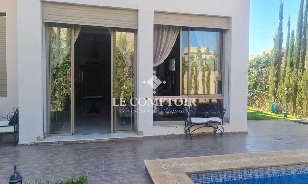 Le Comptoir Immobilier Agence Immobiliere Marrakech Location Villa Agdal Jardin 12