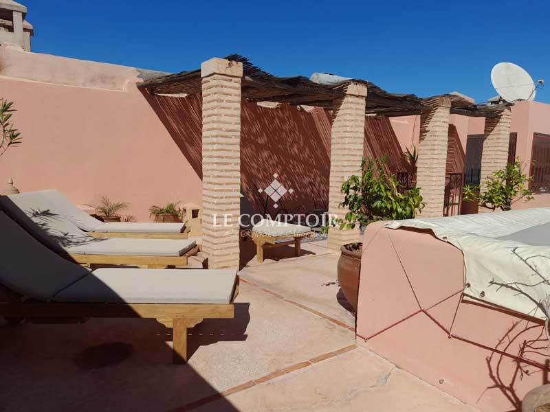Le Comptoir Immobilier Agence Immobiliere Marrakech Vente Riad Habitation Medina Renove Marrakech 11 1