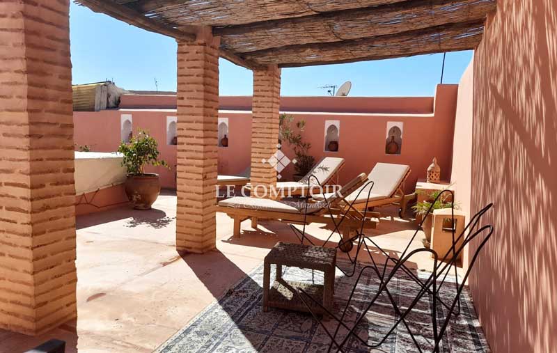Le Comptoir Immobilier Agence Immobiliere Marrakech Vente Riad Habitation Medina Renove Marrakech 16 1