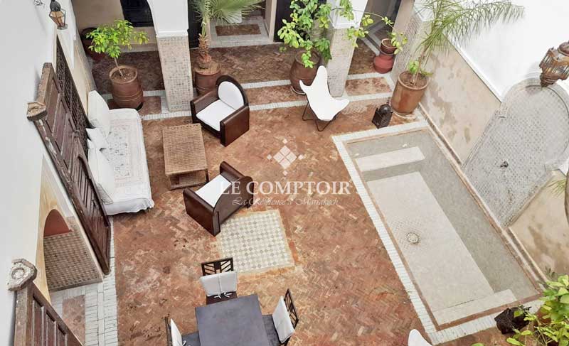 Le Comptoir Immobilier Agence Immobiliere Marrakech Vente Riad Habitation Medina Renove Marrakech 5 1