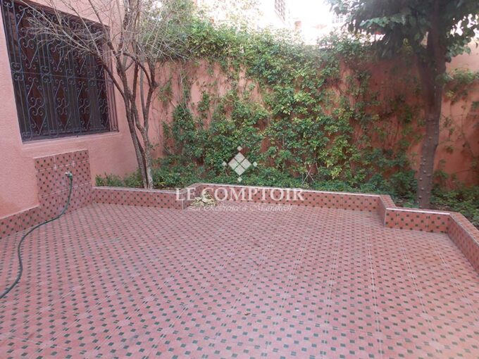 Le Comptoir Immobilier Agence Immobiliere Marrakech Vente Maison Semlalia Marrakech Cour Terrasse 4