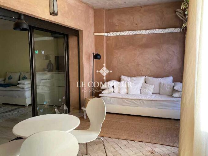 Le Comptoir Immobilier Agence Immobiliere Marrakech Location Appartement Marrakech Terrasse Piscine 4