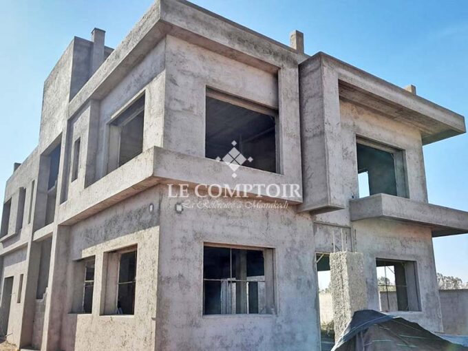 Le Comptoir Immobilier Agence Immobiliere Marrakech Vente Villa Semi Finie Noria Marrakech 4