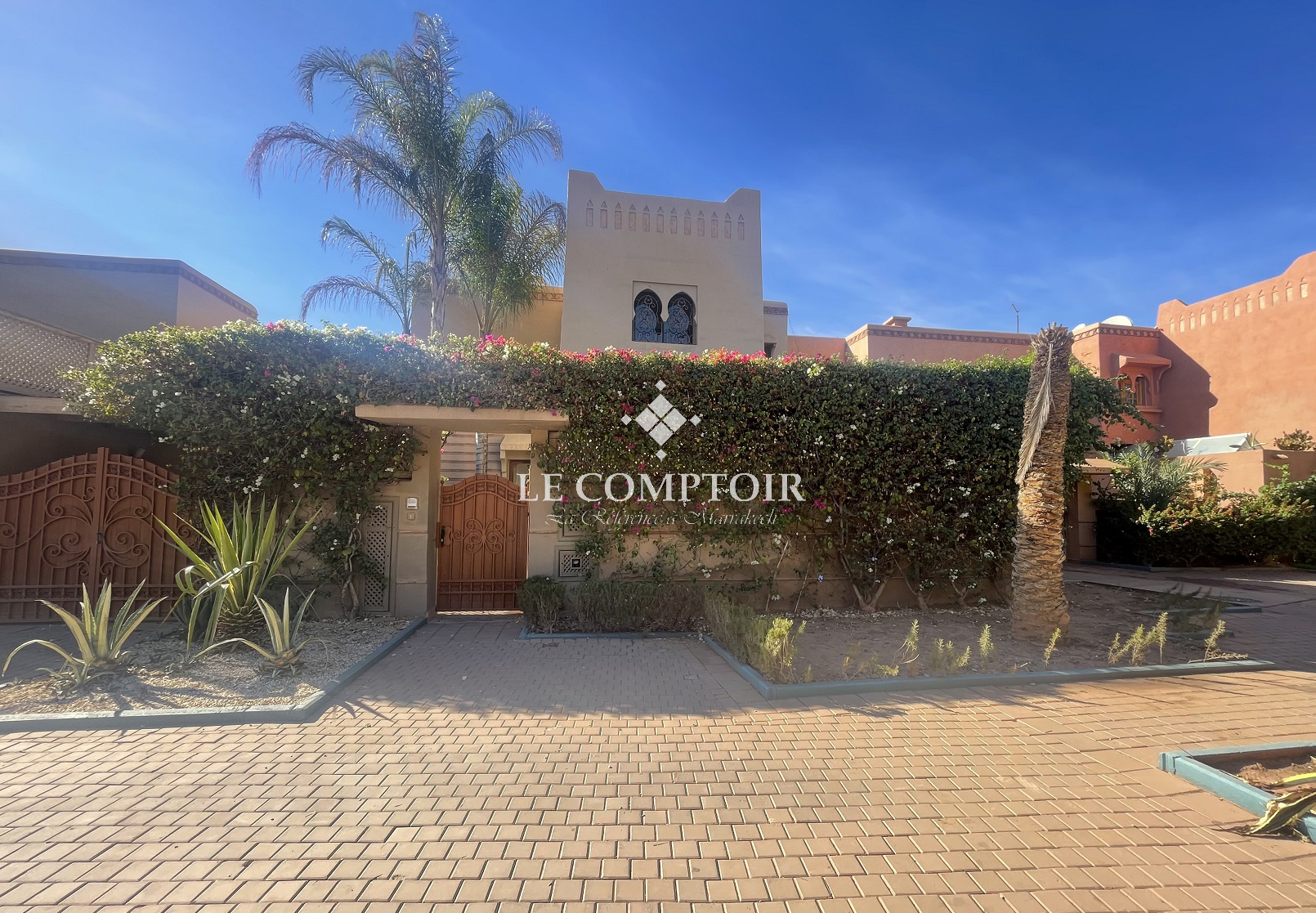 Le Comptoir Immobilier Agence Immobiliere Marrakech Villa Residence Non Meublee Location Marakech Maroc Piscine 19 2