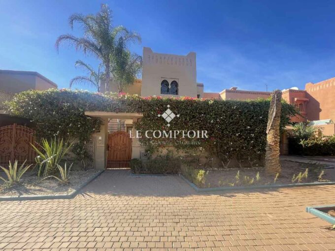 Le Comptoir Immobilier Agence Immobiliere Marrakech Villa Residence Non Meublee Location Marakech Maroc Piscine 19 3