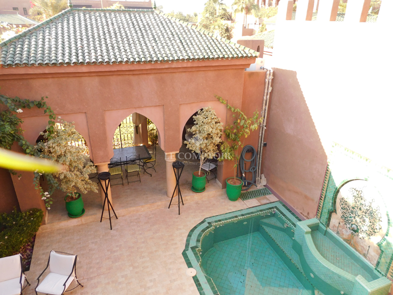 Le Comptoir Immobilier Agence Immobiliere Marrakech Villa Style Riad Palmeraie Piscine Meublee Propriete Marrakech 20