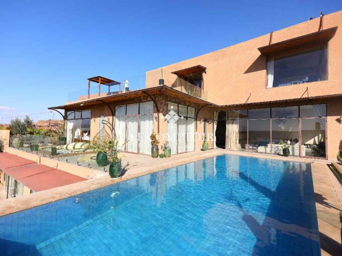 Le Comptoir Immobilier Agence Immobiliere Marrakech Location Villa Marrakech Route Tamesloht 17