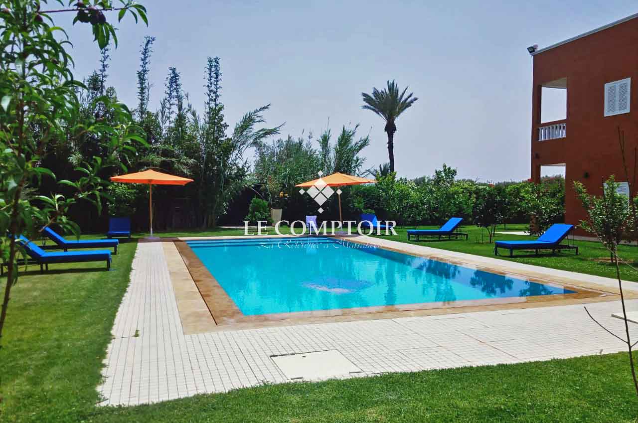 Le Comptoir Immobilier Agence Immobiliere Marrakech Maison Chouiter Individuelle Chouiter Marrakech Privatif Piscine Jardin Vente Villa Agence Immobilier Immobiliere Real State 4