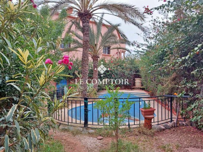 Le Comptoir Immobilier Agence Immobiliere Marrakech Maison Quartier Calme Villa Pisciner Agence Marrakech Immobilier Vente Centre Ville Securisee 3