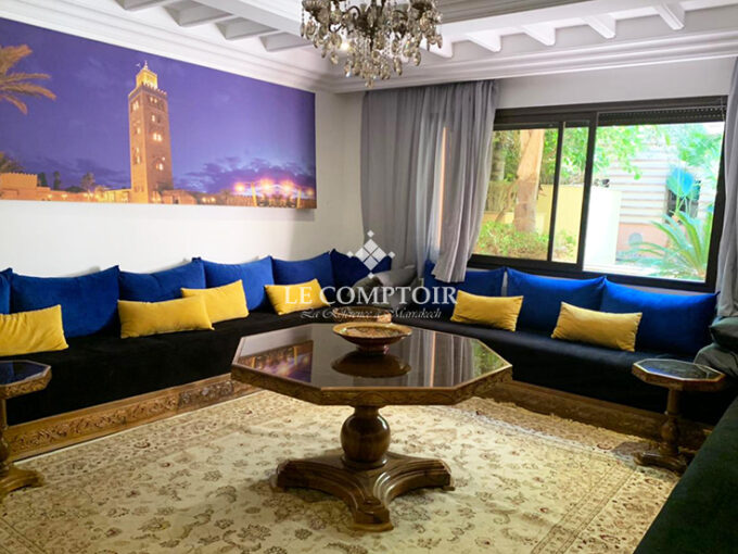 Le Comptoir Immobilier Agence Immobiliere Marrakech Appart Marrakech Maroc Gueliz Standing 1er Etage Residence 2