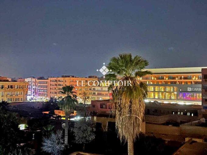 Le Comptoir Immobilier Agence Immobiliere Marrakech Appartement Standing Centre Gueliz Carre Eden Marrakech Maroc Immo Vue Terrasse Vente 1