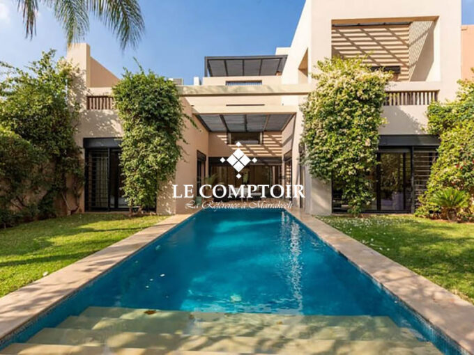 Le Comptoir Immobilier Agence Immobiliere Marrakech Villa Location Golf Agence Marrakech Immo Agence Location Jardin Maroc Piscine 12