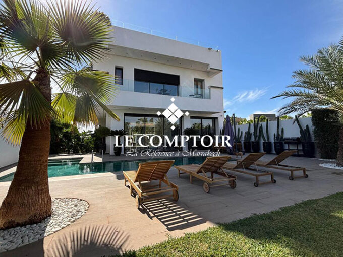 Le Comptoir Immobilier Agence Immobiliere Marrakech Villa Moderne Golf Prestige Standing Luxe Marrakech Maroc Immo Immobilier Achat Vente Biens Piscine Jardin Atlas Agence 32