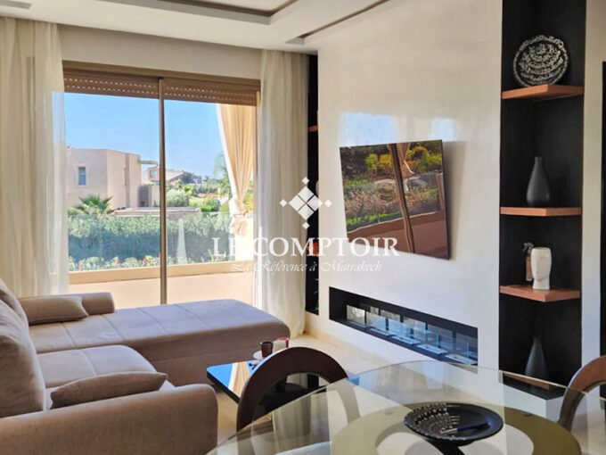 Le Comptoir Immobilier Agence Immobiliere Marrakech Prestigia Maroc Marrakech Vente Agence Immo Invest Golf Piscine Jardin Appartement Moderne Standing 15