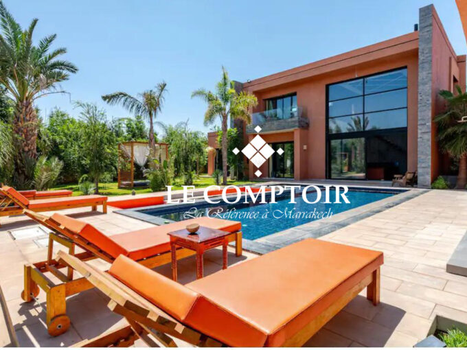 Le Comptoir Immobilier Agence Immobiliere Marrakech Vente Villa Route De Fes Piscine Moderne Meuble Location Marrakech 20