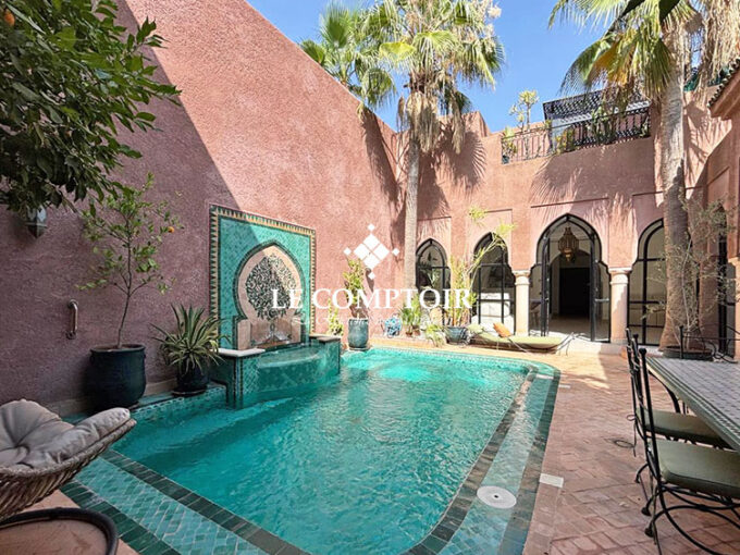 Le Comptoir Immobilier Agence Immobiliere Marrakech Villa Domaine Prive Palmeraie Vente Agence Immo Maroc Marrakech Comptoir Immobilier Standing Piscine Vacances 17