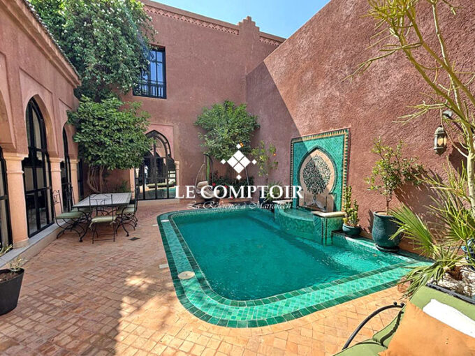 Le Comptoir Immobilier Agence Immobiliere Marrakech Villa Domaine Prive Palmeraie Vente Agence Immo Maroc Marrakech Comptoir Immobilier Standing Piscine Vacances 8