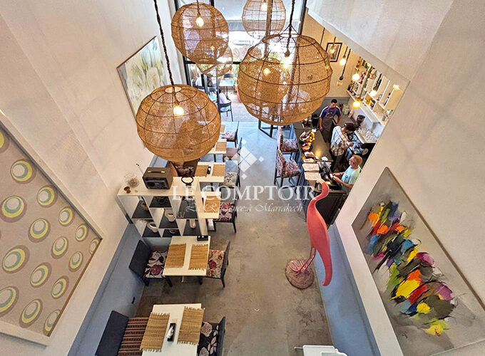 Le Comptoir Immobilier Agence Immobiliere Marrakech Local Commercial Commerce Location Fond Commerce Marrakech Victorhugo Gueliz Maroc 2