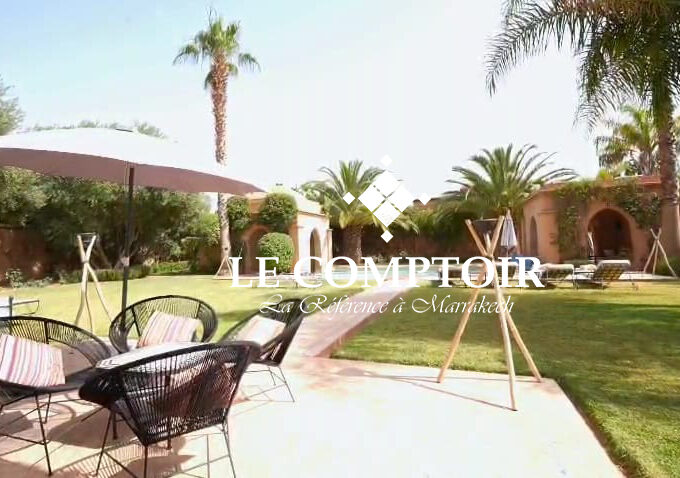 Le Comptoir Immobilier Agence Immobiliere Marrakech Vente Villa Route De Ouarzazate Moderne Luxe Piscine Marrakech 6 1