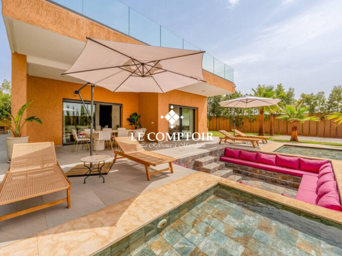 Le Comptoir Immobilier Agence Immobiliere Marrakech Moderne Villa Ourika Marrakech Maroc Moderne Vente Prestige Contemporain Piscine Atlas 11