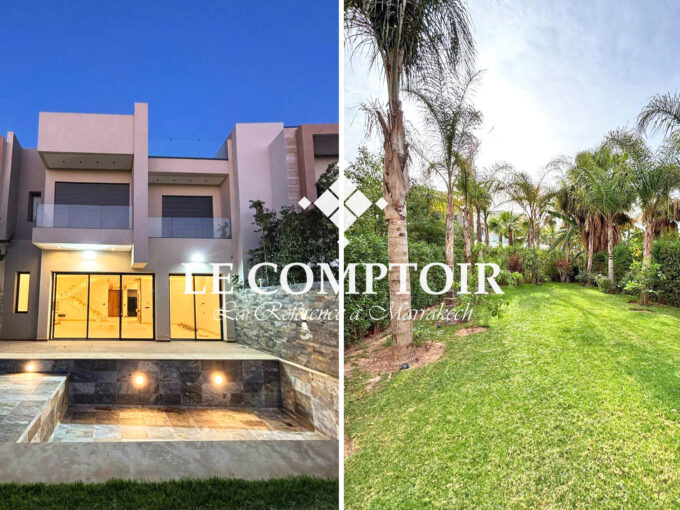 Le Comptoir Immobilier Agence Immobiliere Marrakech Villa Argan Golf Prestige Location Moderne Agence Immo Marrakech Maroc Comptoir Jardin Atlas 1 1