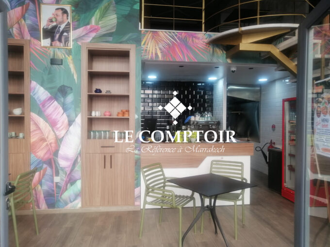 Le Comptoir Immobilier Agence Immobiliere Marrakech Restaurant Vente Fond De Commerce Gueliz Snack Terrasse 3 1