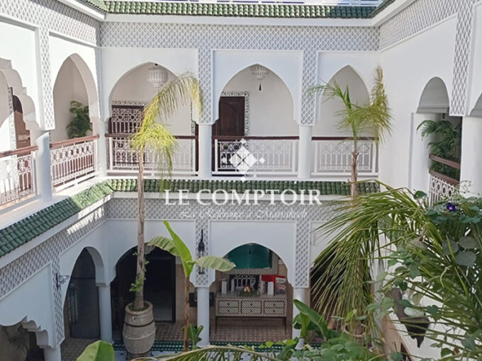 Le Comptoir Immobilier Agence Immobiliere Marrakech Riad Renove Maison Patio Medina Maroc Marrakech Achat Agence Immo Bled 8