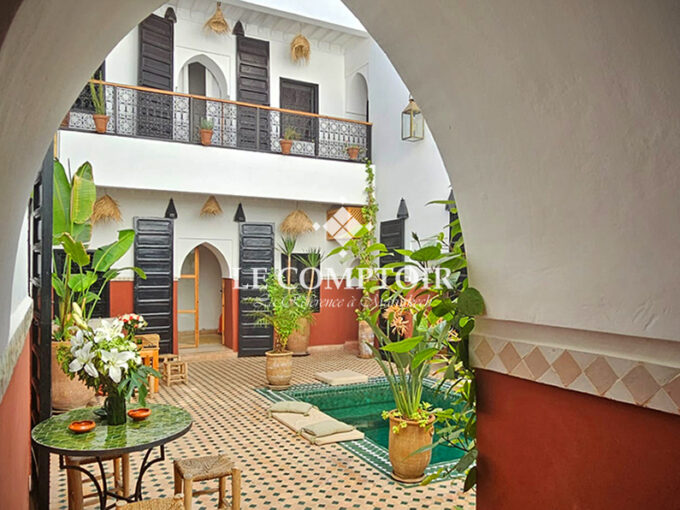 Le Comptoir Immobilier Agence Immobiliere Marrakech Riad Renove Vente Achat Medina Maroc Marrakech Agence Immo Medina Hotes Location 3 1