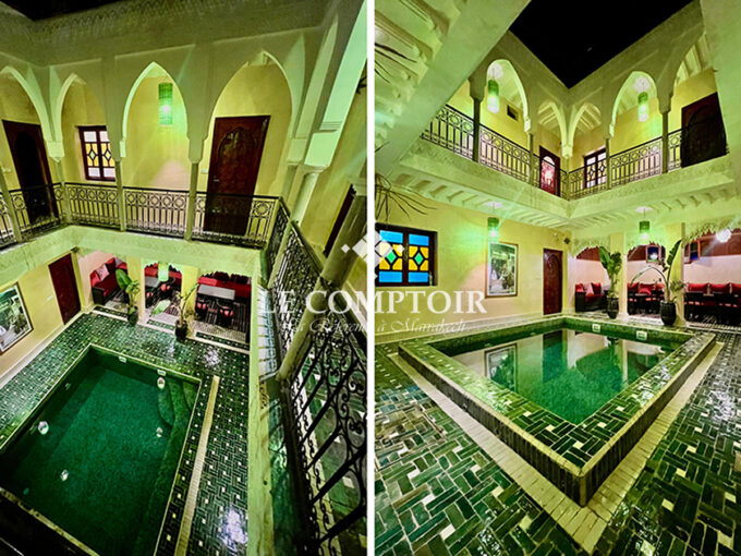 Le Comptoir Immobilier Agence Immobiliere Marrakech Riad Maison Medina Hotes Vente Maroc Marrakech Medina 4