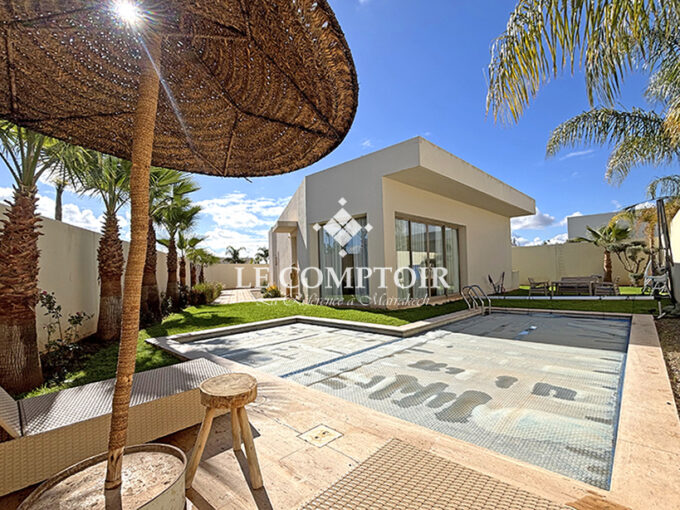 Le Comptoir Immobilier Agence Immobiliere Marrakech Villa Maroc Marrakech Agence Vente Immo Moderne Comptoir Piscine Jardin Atlas Moderne 5