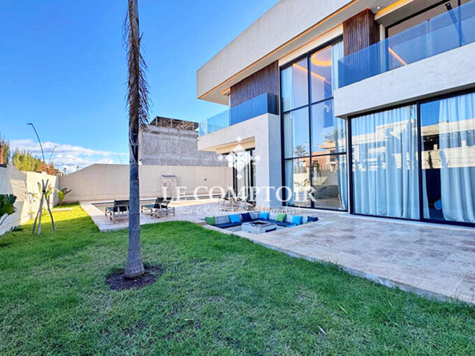 Le Comptoir Immobilier Agence Immobiliere Marrakech Villa Moderne Argan Golf Noria Amizmiz Marrakech Maroc Agence Immo Piscine Atlas Jardin 2