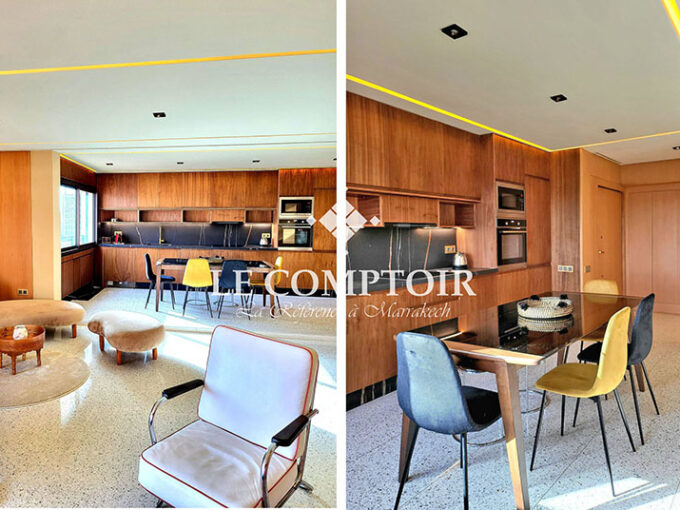 Le Comptoir Immobilier Agence Immobiliere Marrakech Appartement Hivernage Standing Immobilier Marrakech Investissement Vue Atlas 1