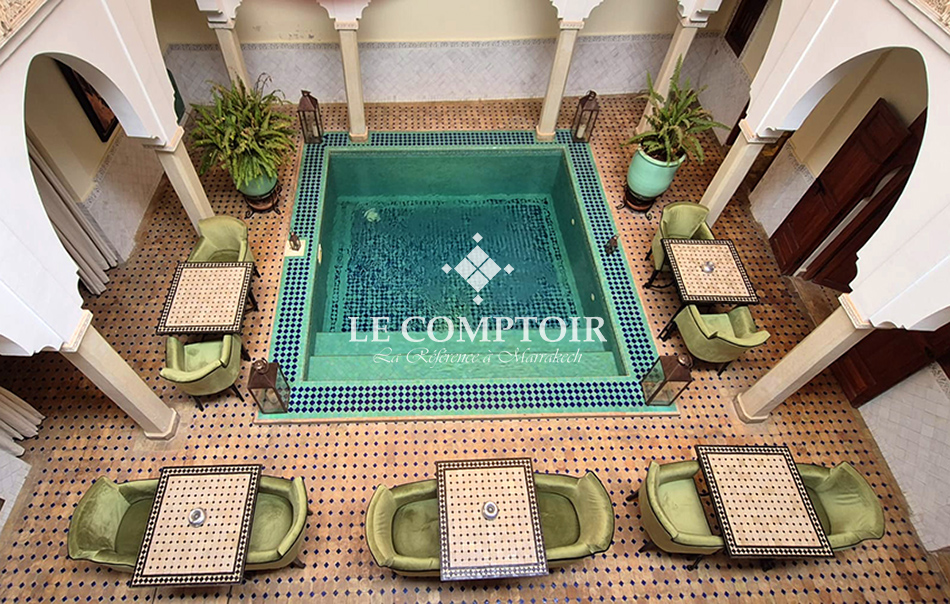 MAGNIFIQUE RIAD A LA VENTE QUARTIER MOUASSINE