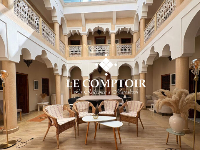 Le Comptoir Immobilier Agence Immobiliere Marrakech Riad Investissement Mouassine Maroc Marrakech Spacieux 24