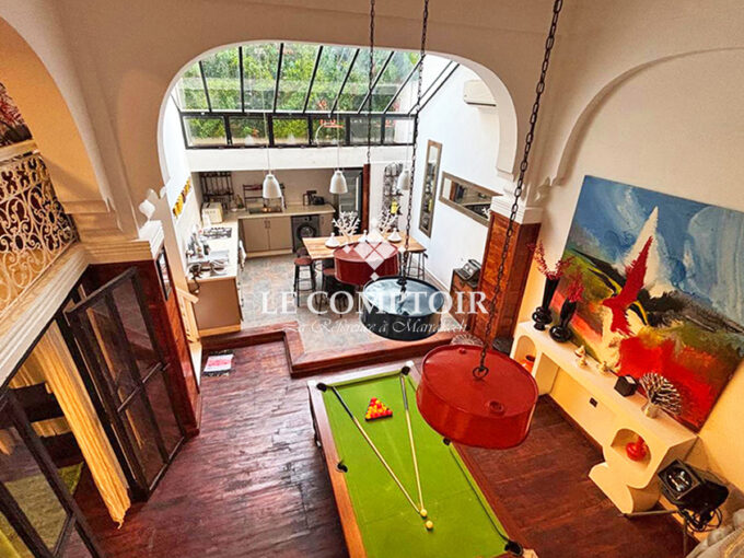 Le Comptoir Immobilier Agence Immobiliere Marrakech Appartement Loft Standing Atypiquye Marakech Maroc Immo Gestion Location Achat Gueliz 4