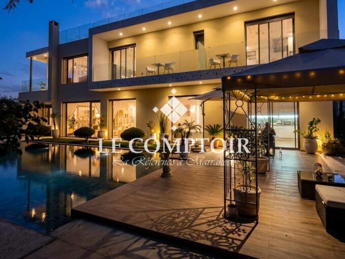 Le Comptoir Immobilier Agence Immobiliere Marrakech Villa Maroc Maison Luxe Moderne Deco Immo Agence Marrakech Montagne Piscine Espace Agence 8