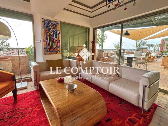Le Comptoir Immobilier Agence Immobiliere Marrakech Appartement Roof Top Bassin Coeur Ville Marrakech Maroc Opportunite Cachet Luxe Rare Immobilier Achat Immo Agecne 6